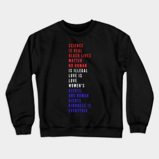 LGBTQ Bi Pride Stuff BLM Ally Transgender Equality Crewneck Sweatshirt